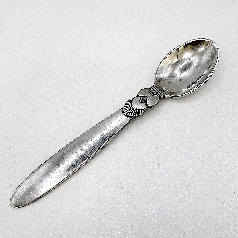 George Jensen Sterling Silver Demitasse 3 3/4” Spoon